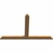 Ekena Millwork Portland Timber Gable Bracket, Western Red Cedar, 48"W x 30"H x 1 1/2"D x 3 1/2"F, 15/12 Pitch GBW048X30X0204POR00SWR - alternate 4